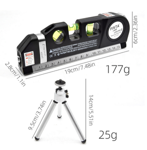 Đa chức năng ba-trong-một mức độ <span class=keywords><strong>laser</strong></span> hồng ngoại trang trí chéo dòng góc bên phải mức độ vật liệu thép không gỉ-abs số liệu - Product Image 3