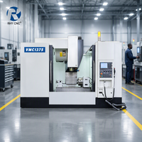 Centre d'usinage vertical VMC1375, contrôlé par FANUC, ATC 24 outils, fraiseuse CNC haute rigidité pour pièces automobiles