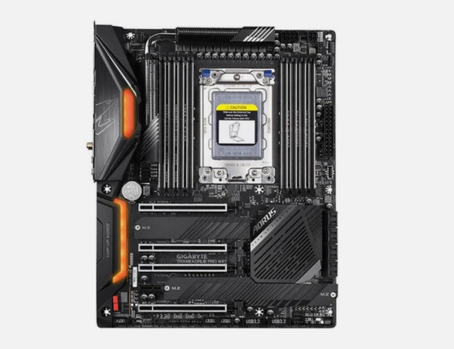 Used Gigabyte TRX40 AORUS PRO WIFI6 Desktop Motherboard with SATA Support for AMD Threadripper 3000 Series DDR4