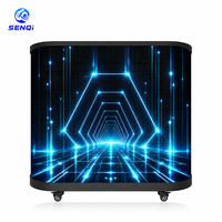 Comptoir de bar LED d'intérieur portable, support de table, stand de DJ LED, longue durée de vie, table de DJ LED couleur intégrale