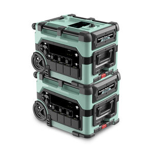 3600W yüksek güvenlik taşınabilir güç istasyonu LiFePO4 pil MPPT denetleyicisi 220V AC GÜNEŞ PANELI güç kaynağı saf sinüs dalga RV kullanımı - Product Image 1