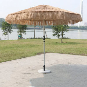 Sombrilla de <span class=keywords><strong>Patio</strong></span> Resistente con Base de Mármol o Tanque de Agua, Sombrilla de Techo Artificial para Cafetería, Hotel, Litoral - Product Image 1