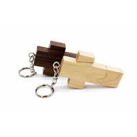 1GB 2GB 4GB 8GB 16GB 64GB Cruz de madera USB 3,0 Flash Drive Pluma DE BODA Pendrive con 2,0 Memory Stick Regalo cristiano Nuevo producto
