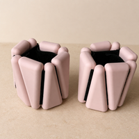 Bracelets lestés professionnels en silicone souple pour femmes, pour le yoga, la gym et l'entraînement, personnalisables OEM