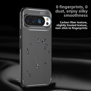Beetle for <strong>Google</strong> Pixel 10 Pro XL Case Carbon <strong>Fiber</strong> Texture Airbag Shock Absorption Phone Case for Pixel 10 Pro 9A 9 Pro XL 8A 8 - Product Image 5