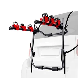 Hitch Mount Bike Rack Có Thể Gập Lại 2 Khay Giá Đỡ Xe Đạp Phù Hợp Cho Ô Tô Xe Tải, SUV Và Sedan Với Bộ Thu 2 "Hitch-Bộ Ổn Định Hitch