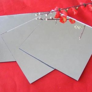 2025 New Big Size 1830*2440mm Aluminum Mirror <b>Glass</b> <b>Sheet</b> Double Coated Modern Wall Hanging Mirror with Brushed Black Frame - Product Image 4