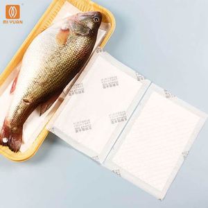 High Quality Packaging Soaker Pad 180*100mm <b>Meat</b> <b>Poultry</b> Fresh Water Absorbent Pad - Product Image 1
