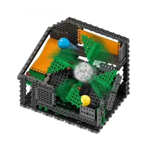 热卖蒙特梭利砖玩具组装积木游戏玩具B/O动轮滚动球游戏