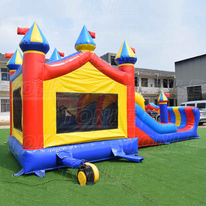 Tùy chỉnh thương mại thư bị trả lại nhà Inflatable trượt nước với hồ bơi - Product Image 5