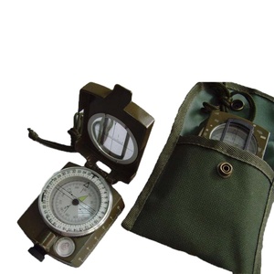 Xixning ngoài trời Cắm Trại Đi Bộ Đường Dài la bàn chiến thuật với huỳnh quang quay số Kẽm hợp kim đa chức năng với mức độ đo độ nghiêng Cai Trị - Product Image 3