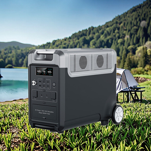 แบตเตอรี่ลิเธียมไอรอนฟอสเฟตทรงกระบอก C40 ขนาด 600W 3840Wh สำหรับจัดเก็บพลังงานกลางแจ้งแบบพกพา พร้อมระบบโซลาร์เซลล์คลื่นไซน์บริสุทธิ์ MPPT - Product Image 3
