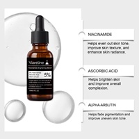 Sérum Visage Hydratant et Nourrissant à l'Arbutine, Niacinamide et Vitamine C – Marque Blanche pour Soins de la Peau