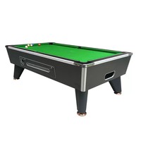 Mesa de Billar de Madera Sólida Personalizada Directo de Fábrica, Operada con Monedas, con Sistema Automático de Retorno de Bolas para Bares y Clubes