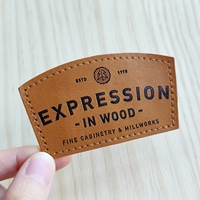 Échantillon Gratuit Vente en Gros Patchs en Cuir Personnalisés de Haute Qualité Badges pour Vêtements Badges pour Uniformes Scolaires