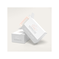 Boîtes d'emballage pour savon en papier blanc 250 g/m² avec impression personnalisée