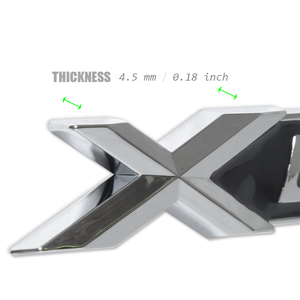 Accessoires de voiture en plastique ABS 3D autocollants d'emblème auto-adhésif X DRIVE FOR <span class=keywords><strong>bmw</strong></span> X1 X3 <span class=keywords><strong>X5</strong></span> X7 Badge - Product Image 6