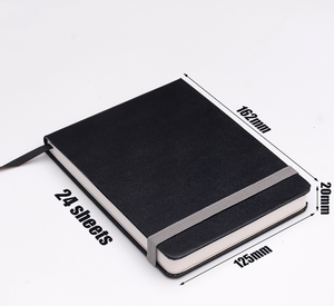 Carnet de croquis en cuir blanc 300GSM/203lb 16x12cm/9x14cm, impression numérique sans acide, pour les voyages - Product Image 6