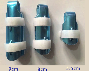 Tala de dedo médico de liga de alumínio, espuma acolchoada, primeiros socorros - Product Image 3