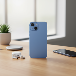 Funda Media con Tapa Trasera para iPhone 13 Mini Azul - Product Image 3