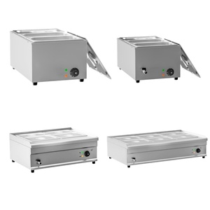 Bain-<span class=keywords><strong>marie</strong></span> électrique en acier inoxydable pour maintenir les aliments au chaud, pots à nourriture, chauffe-plats - Product Image 1