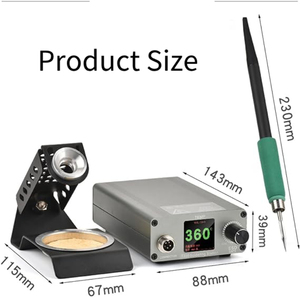 Yuanpin T210 Elektronica 75W Led Display Digitaal Voor Jbc Soldeerstation Mes Tip Type Auto Sleep Mobiele Telefoon Reparatie Tool - Product Image 4