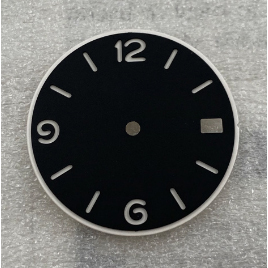 Esfera de Reloj de 28.5mm con Números Árabes Luminosos Verdes para NH35 NH36, Piezas de Reloj Mecánico Modificadas del Medio Oriente - Product Image 6
