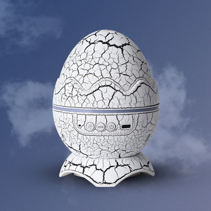 Lámpara Nocturna LED Blanca con Control Remoto y Altavoz Bluetooth, <span class=keywords><strong>Proyector</strong></span> de Estrellas con Forma de Huevo de <span class=keywords><strong>Dinosaurio</strong></span>, Decoración ABS <span class=keywords><strong>para</strong></span> Dormitorio, Regulable - Product Image 5