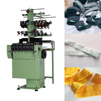 Machine à sangle textile Machine à tisser les tissus étroits Machine à festonner à grande vitesse pour bandes élastiques