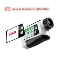 Télémètre Laser de Golf Mini 600m Intelligent pour Usage Extérieur avec Écran et Haut-Parleur
