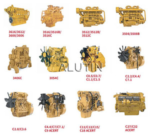 Suku cadang ulat Excavator C15 3408 3204 3116 3066 3406 3306 C13 C7 S6K C18 C9 C27 C4.4 motor mesin ekskavator untuk kucing - Product Image 6