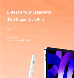 ปากกาสไตลัสไร้สาย 394 สำหรับ iPad พร้อมระบบชาร์จไร้สาย หน้าจอแสดงผลแบตเตอรี่ ป้องกันการสัมผัสโดยฝ่ามือ แม่เหล็กยึดติด สำหรับ Pro Air Mini ผิวสัมผัสแบบเปียโน - Product Image 5