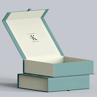 Cajas de Regalo de Cartón Rígido Biodegradables y Ecológicas Personalizadas para Dulces, Perfumes, Chocolate, con Cierre Magnético y Laminado Mate