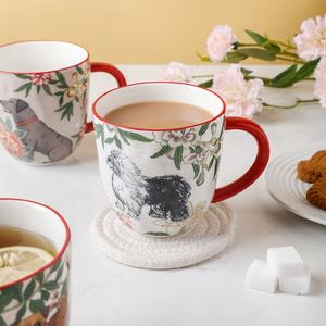 Nouveau Design Créatif Dessin Animé Chien En <span class=keywords><strong>Porcelaine</strong></span> Tasses à Café Lait Petit Déjeuner Tasses En Céramique - Product Image 3