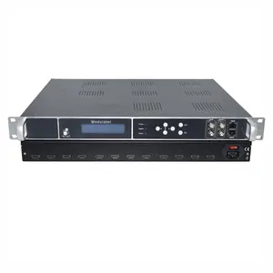 radio & tv broadcasting equipment 24chs h.264 full hd modulator dvb gateway ip digital tv receiver