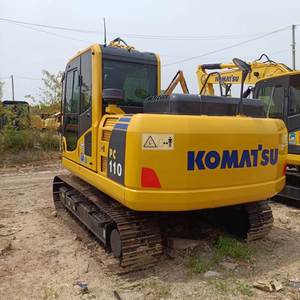 Excavatrice Komatsu PC110 de 11 tonnes d'occasion, fabriquée au Japon, excellente qualité, machine de construction d'occasion en stock - Product Image 6