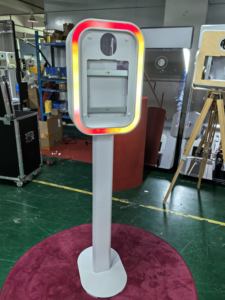 Nouveau 2026 Photobooth pour iPad 12.9 pouces avec imprimante intégrée, support et flight case pour mariages et événements - Product Image 3
