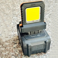 Mini lampe torche de poche LED, lampe de travail, outil d'inspection, outil électrique pour le camping, lanterne, recharge USB, lampe ABS, projecteur pour l'extérieur