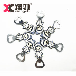 Ouvre-bouteille de <span class=keywords><strong>vin</strong></span> et de bière en forme d'animal de dessin animé Aimant pour réfrigérateur Autocollants pour réfrigérateur Aimant Ouvre-bouteille Bar Outils de cuisine - Product Image 6