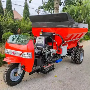 New Factory Price Agricultural Machinery Super Factory High Quality Tricycle Self-Propelled Fertilizer Spreader