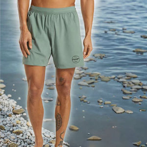 Mens Cargo Shorts Comfortable Summer Short Pants with Eco-Friendly Nylon Mesh Print <b>Board</b> Shorts for Men - Product Image 2