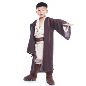 Disfraz de Caballero Jedi de Star Wars para niños, conjunto de capa, disfraz de cosplay del personaje Anakin de la película y programa de televisión. - Product Image 4