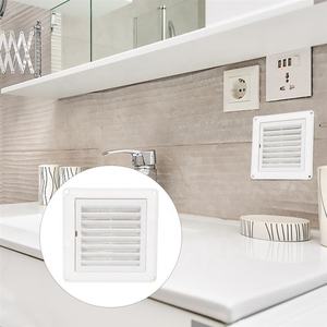 Квадратное пластиковое решетчатое покрытие QIEXEIN для вентиляционных решеток, вентиляция для наружного и подвального помещений - Product Image 6