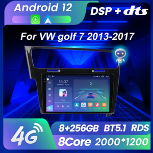 Mekede M6 M7 lecteur dvd de voiture Android QLED écran pour VW <span class=keywords><strong>Golf</strong></span> 7 2013-2015 autoradio gps wifi 4g LTE Support DVR <span class=keywords><strong>OBD</strong></span> - Product Image 2