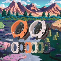 Étui de protection en caoutchouc pour Garmin Approach S70 42mm 47mm antichoc anti-rayures coque de pare-chocs mince lunette en TPU souple