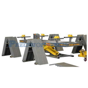 Equipo de Reparación de Automóviles con Banco Hidráulico de Acero Inoxidable, Máquina para Chasis de Automóviles con Elevador de Tijera y Dos Torres de Tracción - Product Image 6