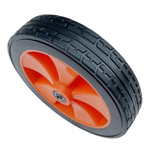 Ruedas de plástico Cheng Jin de 7 pulgadas con rodamientos para carrito de camping, uso en exteriores - Product Image 2