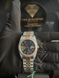 Montre de luxe en moissanite de haute qualité, montre personnalisée entièrement sertie de pierres, cadeau, vente en gros d'usine, montres mécaniques de style hip-hop entièrement serties de pierres - Product Image 3