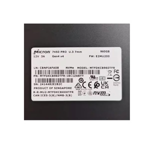 Nuevo SSD para Servidor 7450 PRO 960 GB Unidad de Estado Sólido de 2.5 Pulgadas Interna U.3 NVME PCIE4.0 x4 Lectura Intensiva 6800M/s para Micron - Product Image 2