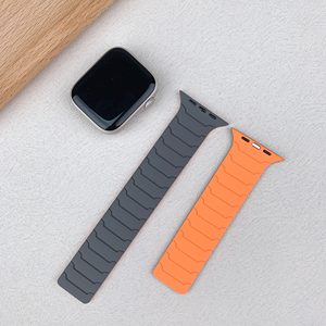 Correa Deportiva de Silicona para Reloj Inteligente de <span class=keywords><strong>42</strong></span> mm y 46 mm, Correa Magnética de Goma Suave para Apple Watch Series 11 10 9 49 mm - Product Image 2